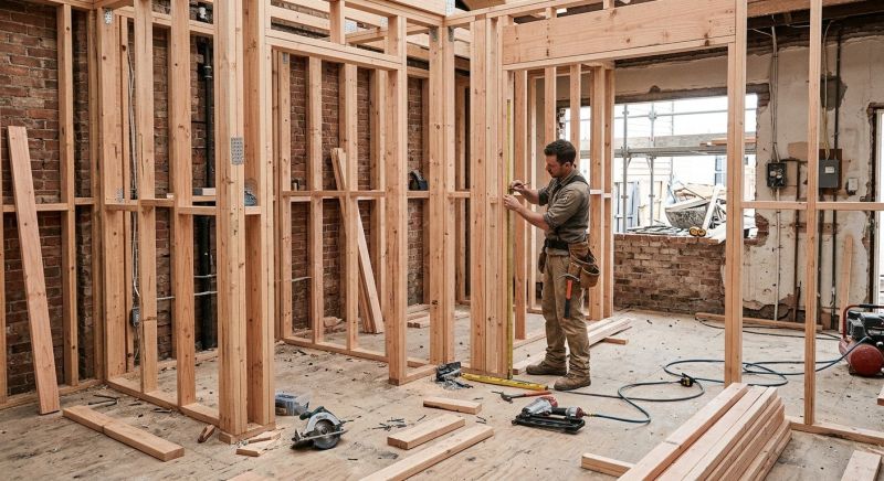 Attic Framing in Conroe, TX